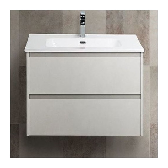 Тумба подвесная с раковиной BelBagno KRAFT 39-500/390-2C-SO-BO 50 см, Bianco Opaco фото 