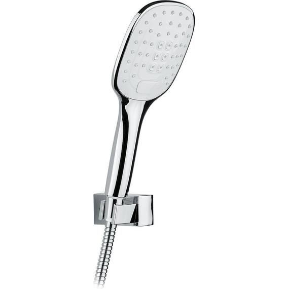 Душевая система для душа Timo Helmi SX-4069/00-16SM, хром/белый фото 4