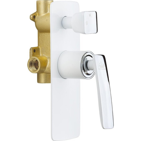 Душевая система для душа Timo Helmi SX-4069/00-16SM, хром/белый фото 5