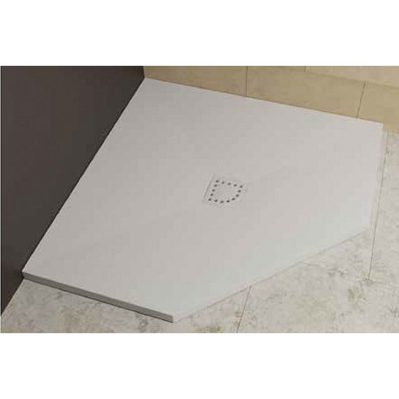 Мраморный поддон Kolpa-San Lavolta Penta 90х90 см фото 2