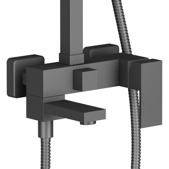 Душевая стойка для ванны Timo Selene SX-2013/03, черный - 5 Душевая стойка для ванны Timo Selene SX-2013/03, черный фото 5