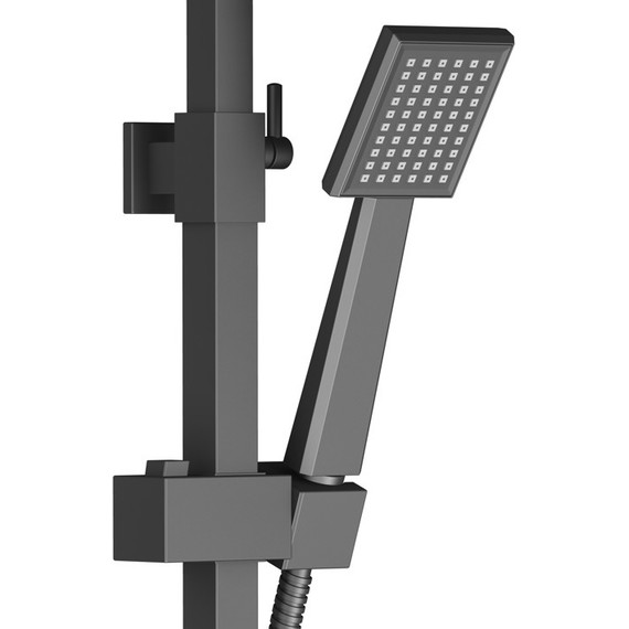 Душевая стойка для ванны Timo Selene SX-2013/03, черный - 6 Душевая стойка для ванны Timo Selene SX-2013/03, черный фото 6