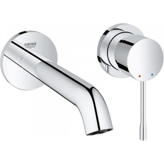 Смеситель для раковины настенный Grohe Essence New 183 мм 19408001 фото 