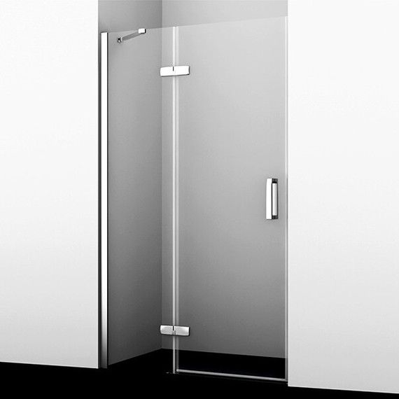 Душевая дверь WasserKraft Aller 120 см L 10H05LWHITE, белый/прозрачное фото 