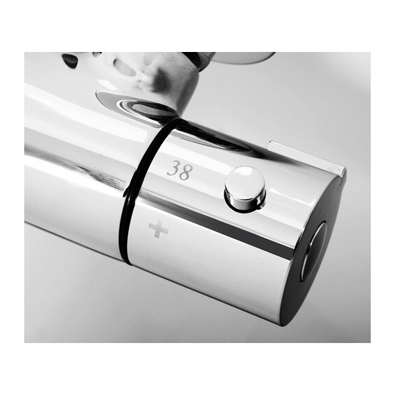 Смеситель для ванны с термостатом WasserKraft Berkel 4822L - 7 Смеситель для ванны с термостатом WasserKraft Berkel 4822L фото 7