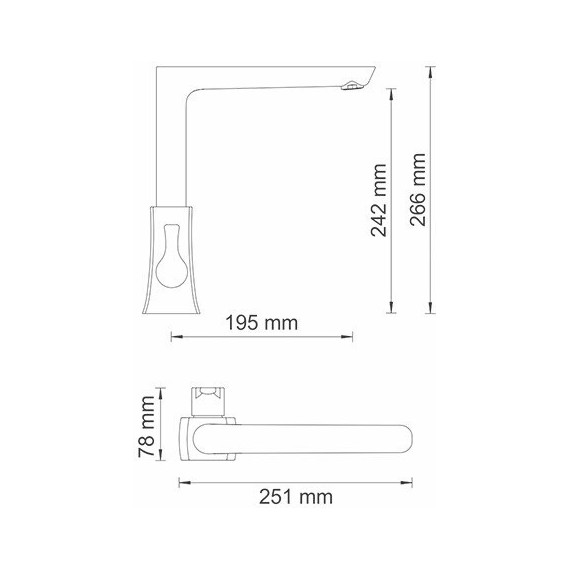 Смеситель для кухни WasserKraft Berkel 4807 - 7 Смеситель для кухни WasserKraft Berkel 4807 фото 7