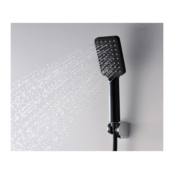 Ручной душ WasserKraft Elbe A130, черный фото 3