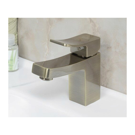 Смеситель для раковины WasserKraft Exter 1603, светлая бронза - 4 Смеситель для раковины WasserKraft Exter 1603, светлая бронза фото 4