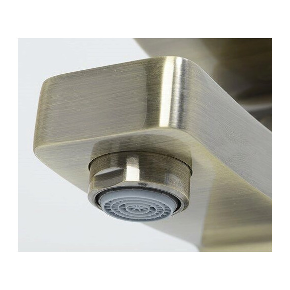 Смеситель для раковины WasserKraft Exter 1603, светлая бронза - 5 Смеситель для раковины WasserKraft Exter 1603, светлая бронза фото 5