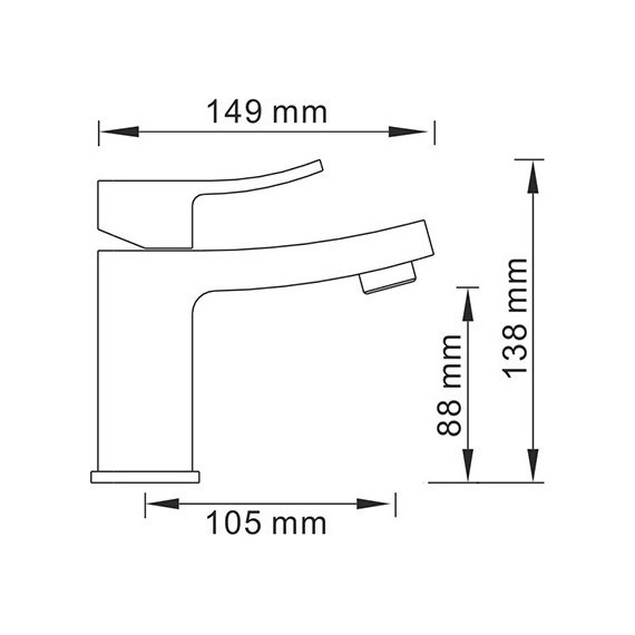 Смеситель для раковины WasserKraft Exter 1603, светлая бронза - 6 Смеситель для раковины WasserKraft Exter 1603, светлая бронза фото 6