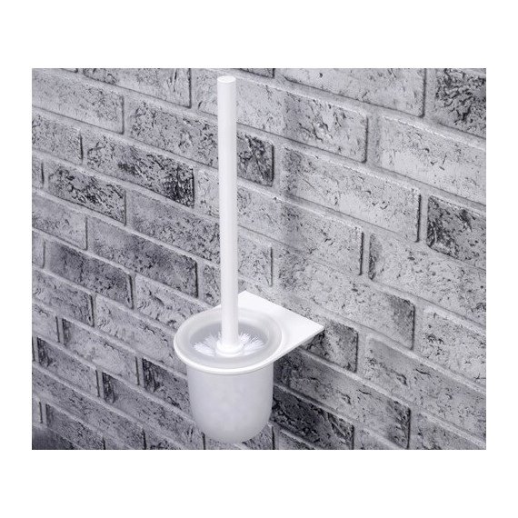 Ёршик для унитаза WasserKraft Kammel K-8327WHITE, белый фото 2