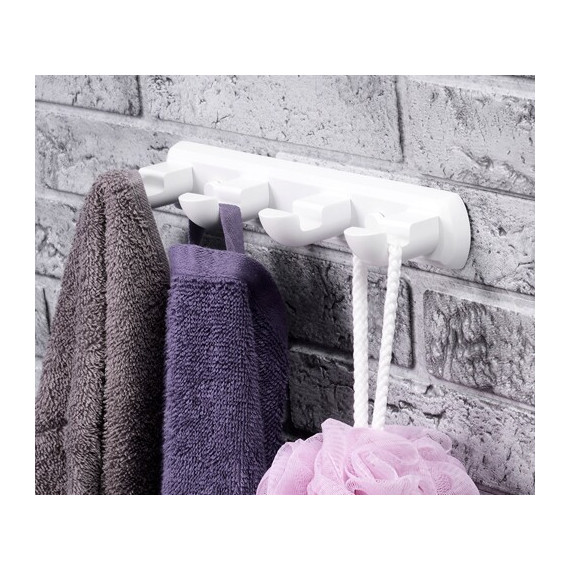 Набор крючков WasserKraft Kammel K-8374WHITE, белый фото 2