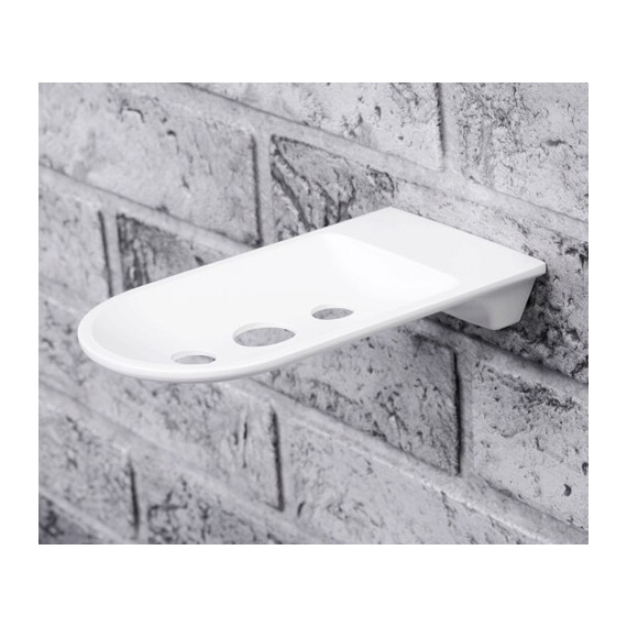 Мыльница WasserKraft Kammel K-8369WHITE, белый фото 2