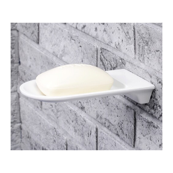 Мыльница WasserKraft Kammel K-8369WHITE, белый фото 3