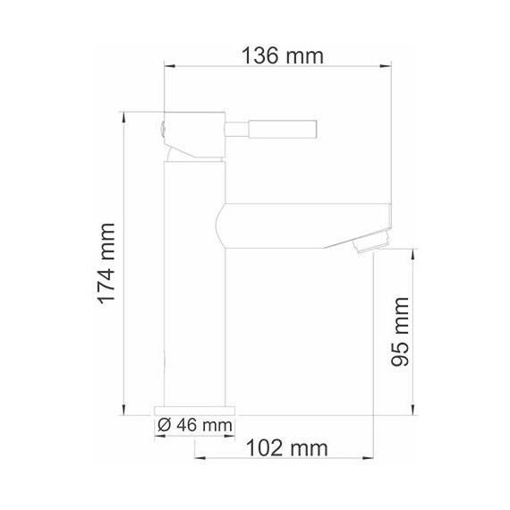 Смеситель для раковины WasserKraft Main 4104 фото 7