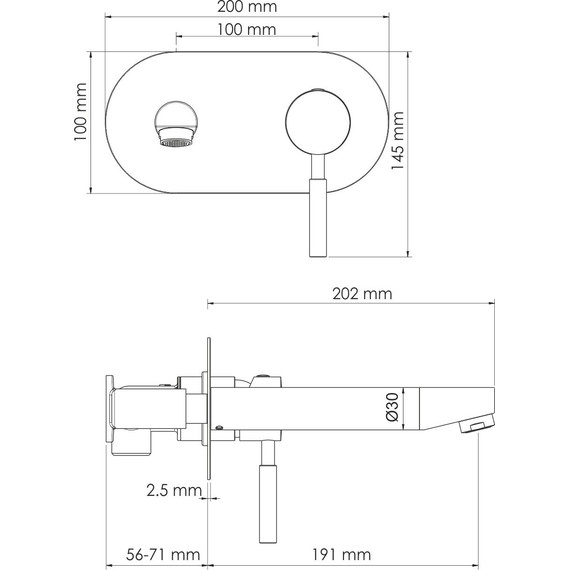 Смеситель для раковины WasserKraft Main 4130 фото 5