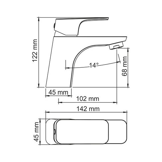 Смеситель для раковины WasserKraft Salm 2703 - 6 Смеситель для раковины WasserKraft Salm 2703 фото 6
