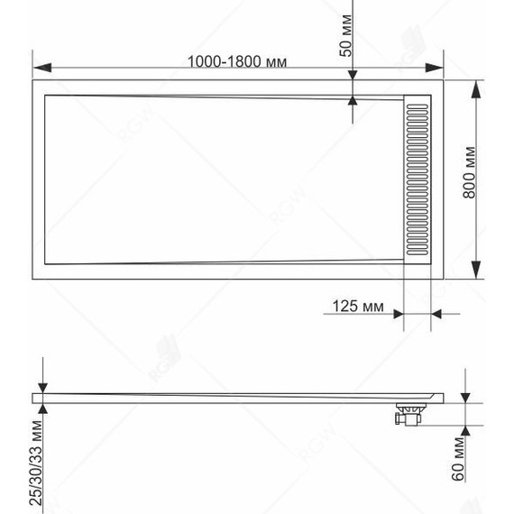 Каменный поддон RGW STM-128W 120х80 см 14202812-01 - 3 Каменный поддон RGW STM-128W 120х80 см 14202812-01 фото 3