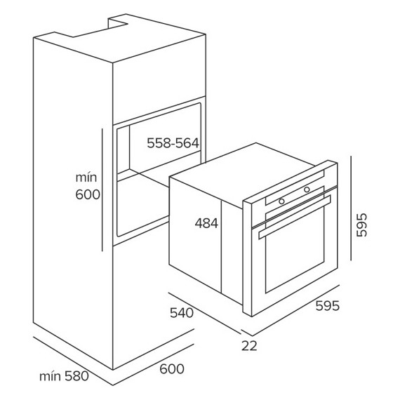 Электрический духовой шкаф Teka Total HSB 630 White 41560133 фото 3
