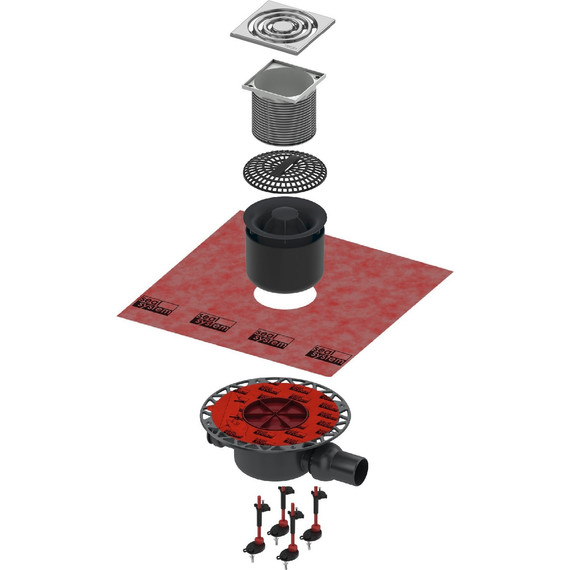 Сливной трап TECEdainpoint S DN 50 KDP-S120 фото 2