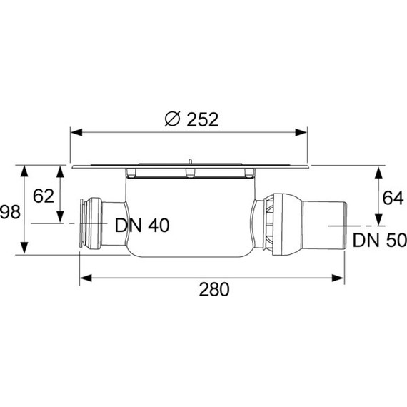 Сливной трап TECEdainpoint S DN 50 KDP-S120 фото 9