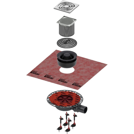 Сливной трап TECEdainpoint S DN 50 KDP-S110 - 2 Сливной трап TECEdainpoint S DN 50 KDP-S110 фото 2