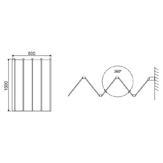 Шторка для ванны RGW SC-23 80 см 03112308-11, хром/прозрачное - 3 Шторка для ванны RGW SC-23 80 см 03112308-11, хром/прозрачное фото 3