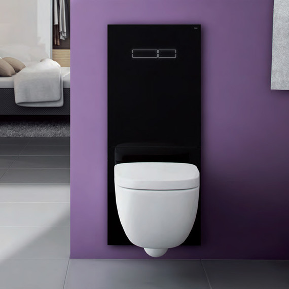 Верхняя панель TECElux 9650003, стекло черное фото 3