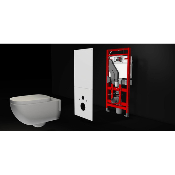 Инсталляция для подвесного унитаза TECElux 400 (h=1120 мм) 9600400 - 4 Инсталляция для подвесного унитаза TECElux 400 (h=1120 мм) 9600400 фото 4