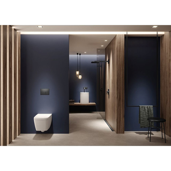 Трап TECEdrainprofile 90 см 670901, нержавеющая сталь, сатин/черный хром, Цвет производителя: сатин, чёрный хром, Размер трапа: 900 фото 3