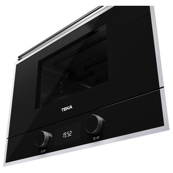 Встраиваемая микроволновая печь Teka Maestro ML 822 BIS L 40584300 (чёрное стекло) фото 5