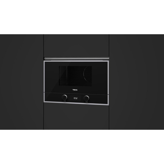 Встраиваемая микроволновая печь Teka Maestro ML 822 BIS L 40584300 (чёрное стекло) фото 7