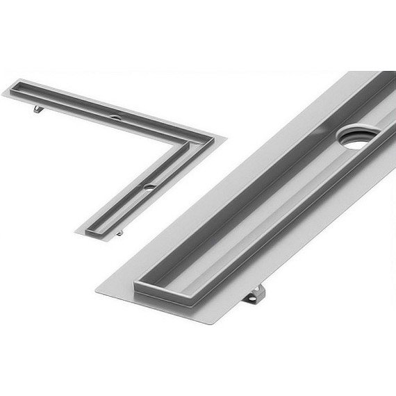 Трап угловой TECEdrainline 120х120 см 611200, нержавеющая сталь фото 2