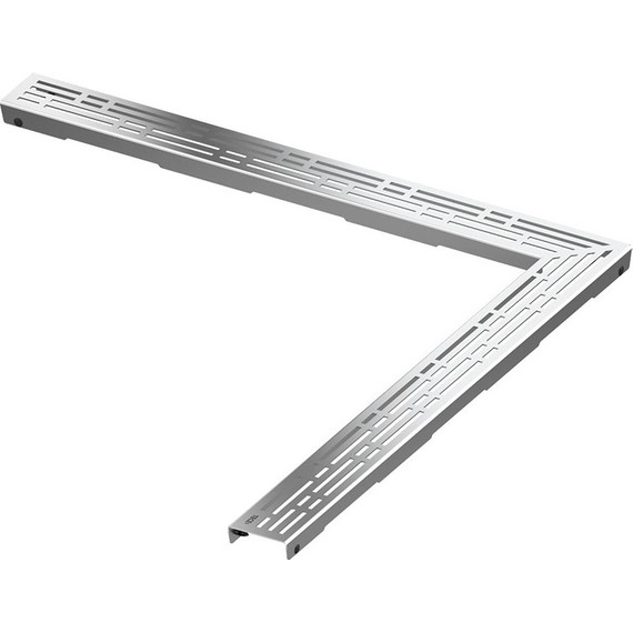 Решетка TECEdrainline “basic" для трапа 100х100 см 611010, нержавеющая сталь фото 