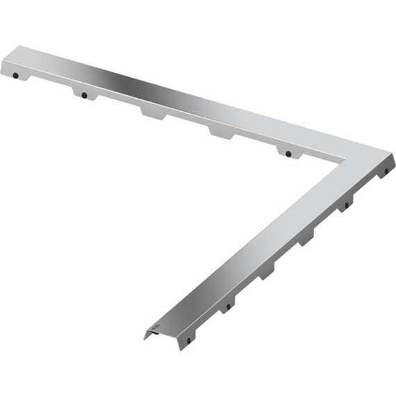 Решетка TECEdrainline “steel II” для трапа 120х120 см 611282, нержавеющая сталь фото 