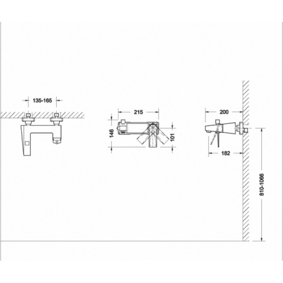 Смеситель для ванны Bravat Iceberg F676110G-01, золото, Цвет производителя: золото фото 3