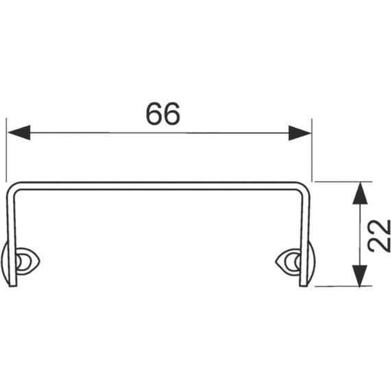 Решетка TECEdrainline “basic" для трапа 90 см 600910, нержавеющая сталь, хром глянцевый фото 5