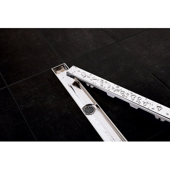 Решетка TECEdrainline “steel II” для трапа 90 см 600982, нержавеющая сталь, хром глянцевый фото 5