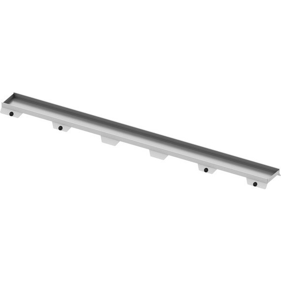 Решетка TECEdrainline "plate II" для трапа 90 см 600972, нержавеющая сталь, хром глянцевый фото 