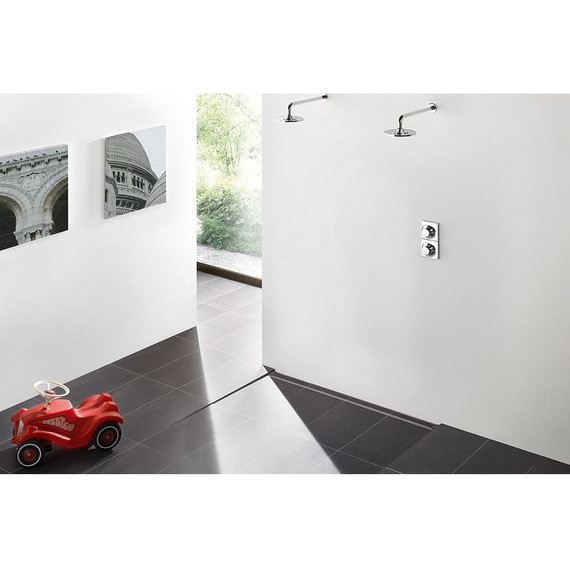 Решетка TECEdrainline “plate” для трапа 120 см 601270, нержавеющая сталь, хром глянцевый фото 5