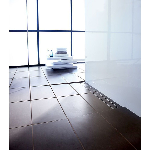 Решетка TECEdrainline "plate II" для трапа 100 см 601072, нержавеющая сталь, хром глянцевый фото 7