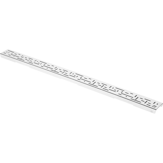 Решетка TECEdrainline "lines" для трапа 100 см 601020, нержавеющая сталь, хром глянцевый фото 