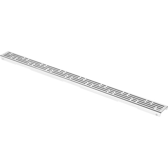 Решетка TECEdrainline “basic" для трапа 80 см 600810, нержавеющая сталь, хром глянцевый фото 