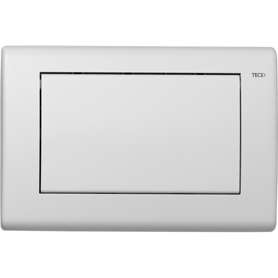 Кнопка смыва TECEplanus 9240312, металлическая, белый матовый фото 