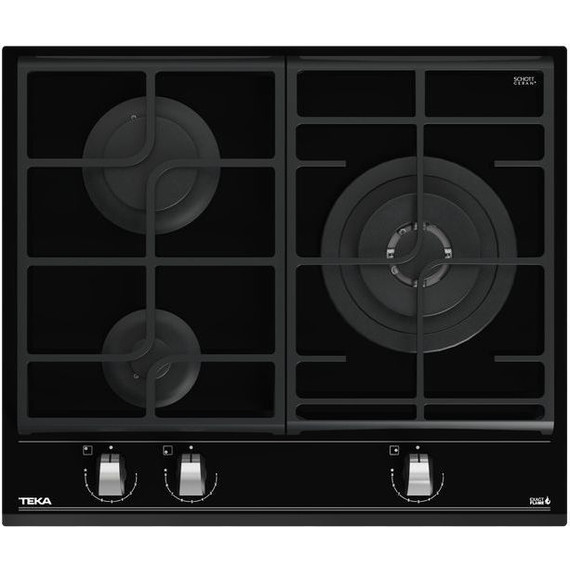 Газовая варочная поверхность Teka Total GZC 63310 XBN Black 112570138 фото 2