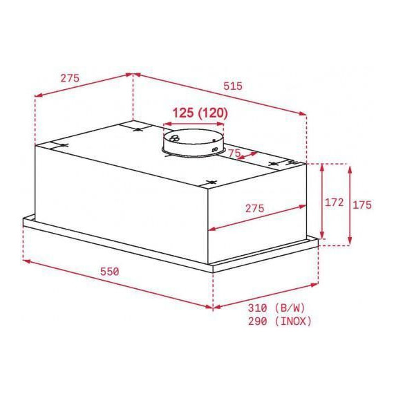 Вытяжка Teka Total GFG2 Black 40446752 (чёрное стекло) фото 2