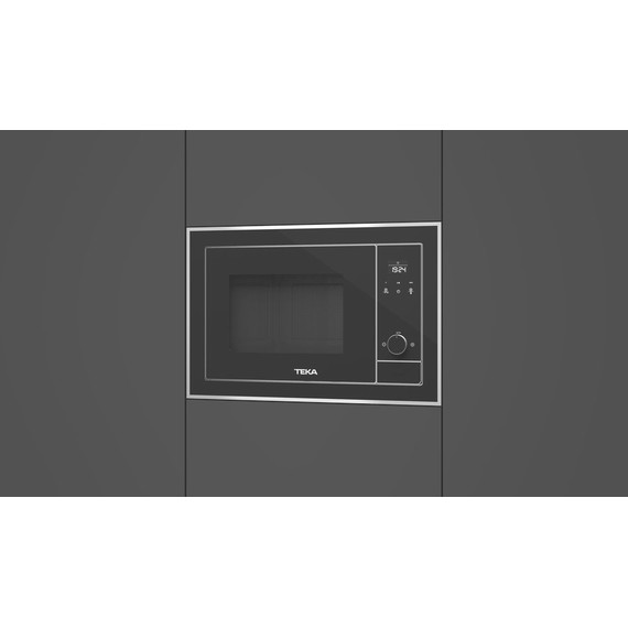 Встраиваемая микроволновая печь Teka Maestro ML 820 BIS 40584200 (чёрное стекло) фото 9