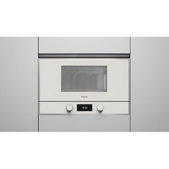 Встраиваемая микроволновая печь Teka Maestro ML 822 BIS L White 40584302 (белое стекло) фото 8