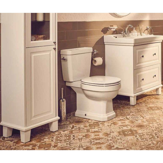 Унитаз-компакт Roca Carmen Rimless 3420A7000 с крышкой микролифт фото 7