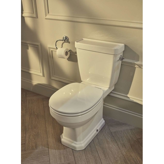 Унитаз-компакт Roca Carmen Rimless 3420A7000 с крышкой микролифт фото 8